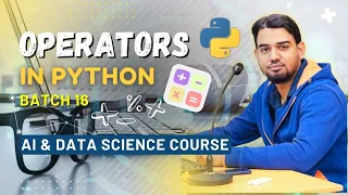 Operators in Python Arithmetic Logical Comparison Operators Explained Batch 16