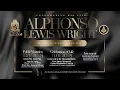 Celebrating The Life Of Alphonso L Wright