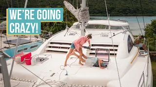 BOAT REFIT MADNESS (life on the hard)