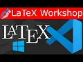 Install LaTeX Workshop and compile PDF in VSCode LaTeX Windows