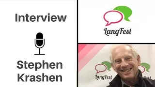 Stephen Krashen: Comprehensible Input