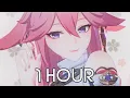 Yae Miko Theme Music 1 HOUR - Anecdote of a Divine Kitsune Guuji (tnbee mix) | Genshin Impact