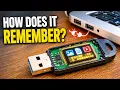 How Does a USB Flash Drive Store Data Without Power