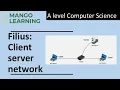 Filius Client server network