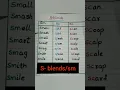 s - words