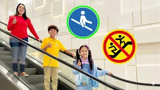 Ben and Bella Mall Adventure and Safety Lesson