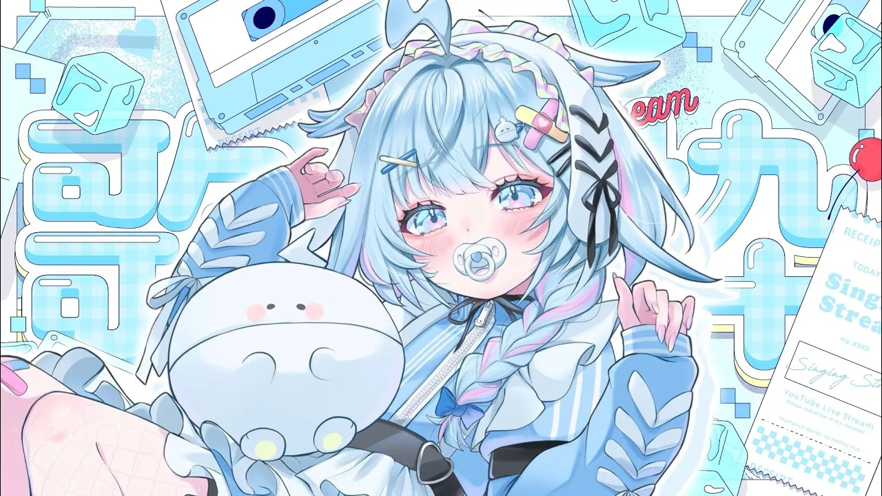 【歌枠 KARAOKE】縦型で久々の歌枠🧊【水宮枢／FLOW GLOW】#hololiveDEV IS