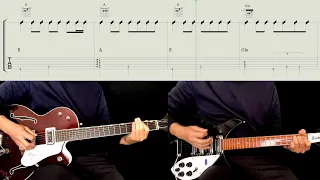 guitar tab theres a place the beatles