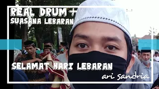 Download REAL DRUM | SELAMAT HARI LEBARAN (Eva Lida) MP3