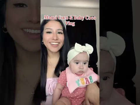 BABY COCO’S FIRST VLOG!!! 🫢🤣 #youtubeshorts #shorts #mamacoco #babycoco #vlog #viral #shortvideo
