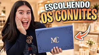 ESCOLHENDO O CONVITE DOS MEUS 15 ANOS!  DIÁRIO DA DEBUTANTE EP. 9