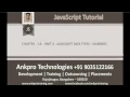 JavaScript for beginners - Chapter 14