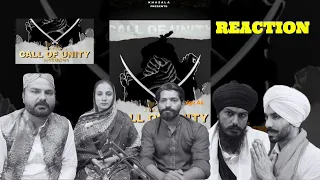 Reaction: ਅਸੀਂ ਹੈਗੇ ਆ (CALL OF UNITY) Khazala | Punjabi Reaction