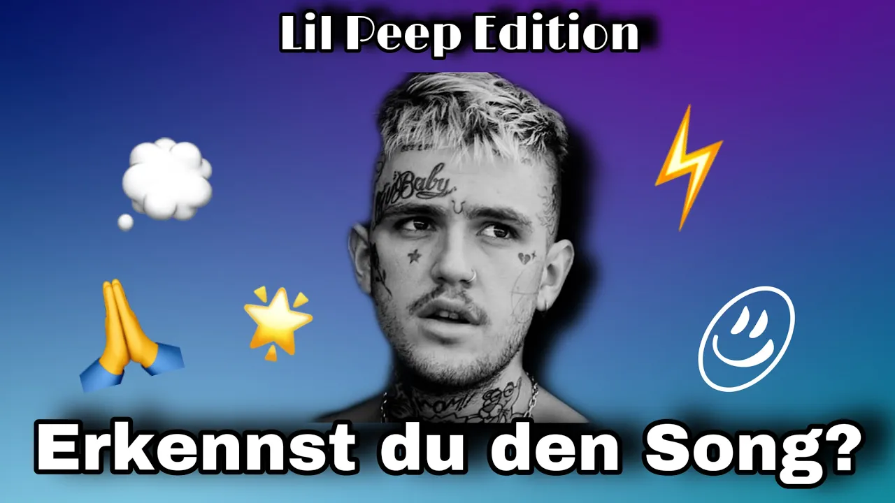 ERKENNST DU DEN SONG? | LIL PEEP EDITION🙏💭🐣