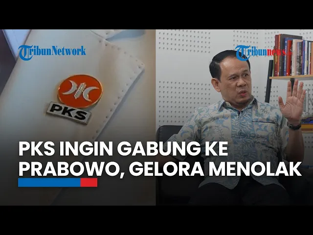 Download MP3 Partai Gelora Tolak Rencana PKS Gabung Pemerintahan Prabowo-Gibran