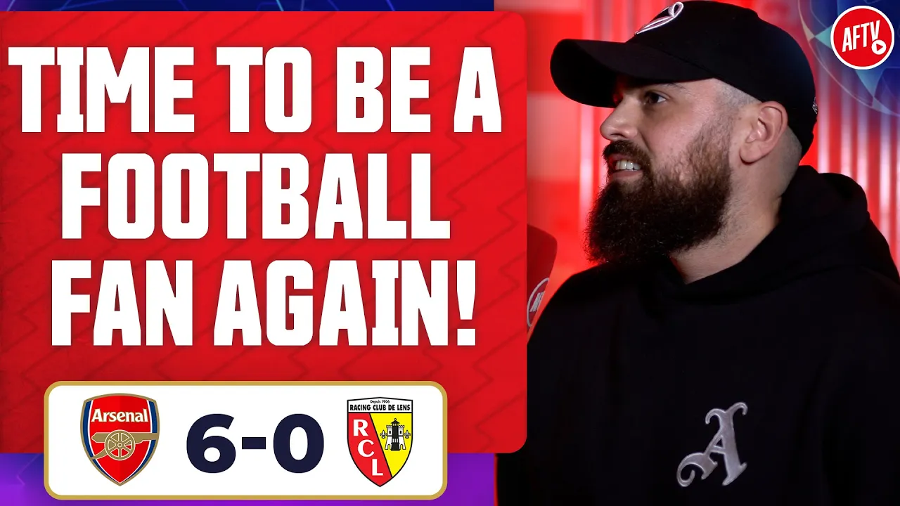 Arsenal 6-0 RC Lens | Time To Be A Football Fan Again ...