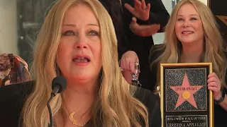 Watch Christina Applegate's Emotional Walk of Fame Speech