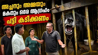 കടിയൻ പട്ടിയെ തുറന്ന് വിടണം പോലും.. Dog challenge..