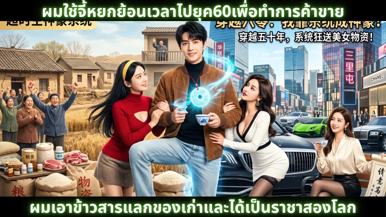 [ซีรีส์จีน] ผมใช้จี้หยกย้อนเวลาไปยุค60เพื่อทำการค้าขาย ผมเอาข้าวสารแลกของเก่าและได้เป็นราชาสองโลก poster