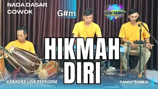 hikmah diri karaoke fanny sabila nada cowok g m versi koplo bajidor