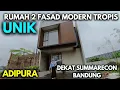 UNIK RUMAH 2 FASAD MUKA CLUSTER MODERN TROPIS DEKAT TOL SUMMARECON BANDUNG \u0026 STASIUN KCIC TEGALUAR!