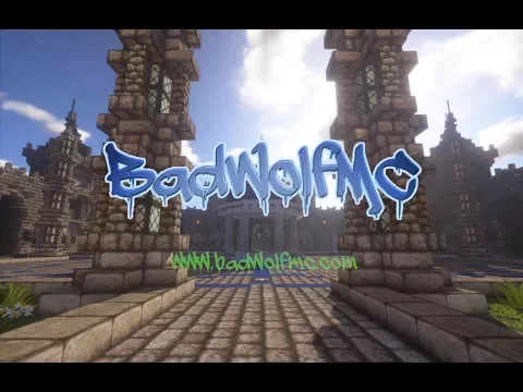 Minecraft server video for BadWolfMC