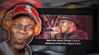 GRINGO REACT ????????  | RACIONAIS MC'S - NEGRO DRAMA | (REACTION)