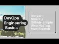 Docker NGINX GitHub Simple Web Hosting from Scratch