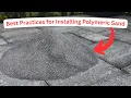 Best Practices for Installing Polymeric Sand in Pavers Full How-to on Applying Paver Sand