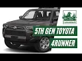 5TH GEN 4RUNNER Canvasback Cargo Liner