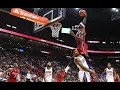 poster dunks but the dunker gets increasingly shorter