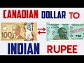 1 CAD to INR - Convert Canadian Dollars to Indian Rupees Rates Today 28 June 2024