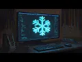 I Built a Mathematical ASCII Snowflake in Pure Python Terminal Only