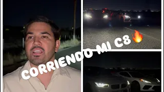 CORRÍ MI CORVETTE C8 CON TODOS ESTOS SÚPER DEPORTIVOS (EL VITOLIAS)