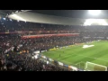 FEYENOORD - as roma pre match (DJ Paul Elstak - luv u more)