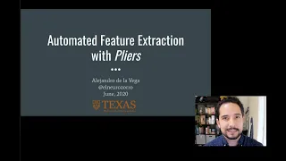 Automated feature extraction with Pliers