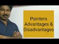 C Programming - Pointers Advantages Disadvantages Pointers C by Seenu aaluri seenu