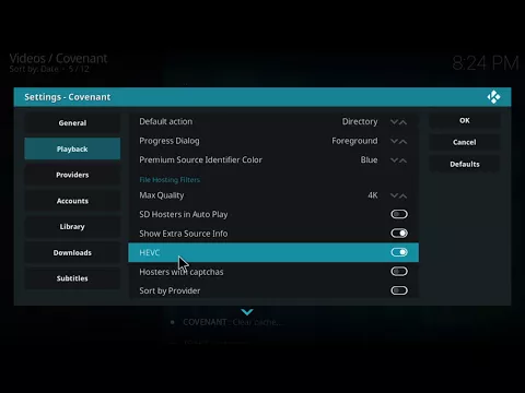 Download MP3 KODI Covenant add-on FIX - playback issues