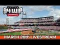 94WIP LIVE From PHILLIES OPENING DAY