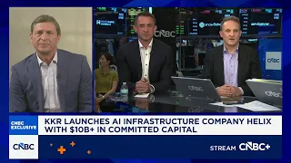 kkr launches ai infrastructure company helix with 10b in committed capital