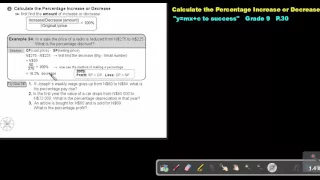 1 24 Calculate the Percentage Increase or Decrease - Chapter 1