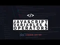 JavaScript Variables Operators