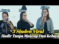 Lagu TERBARU || 3 sinden viral hadir tanpa makeup mendadak jadi bintang tamu,,full tergayeng