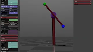 MuJoCo Simulate Python Bindings - Fixation using Visual Feedback Example