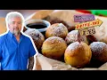 Guy Fieri Eats OUTSTANDING Dulce de Leche Pancake Balls Diners Drive-Ins and Dives Food Network