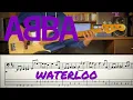 ABBA - Waterloo /// Bass Line Cover [Play Along Tab]