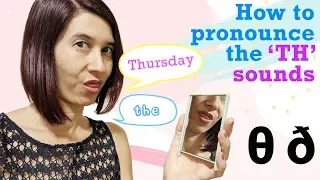 Download How to pronounce the two TH sounds θ and ð - American English Pronunciation MP3