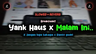 Download DJ Yank Haus x Malam Ini x Jangan Lupa Bahagia x Potong Bebek..(Slow + Reverb) | Sound Campuran Kane MP3