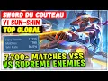 Download Lagu 7.700+ Matches YSS VS Supreme Alucard, lunox \u0026 Mino [ Top Global Yi Sun-shin ] Sword Du Couteau