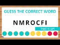 Guess the Correct Word Unscramble in Record Time 7 Letters Agent Quiz